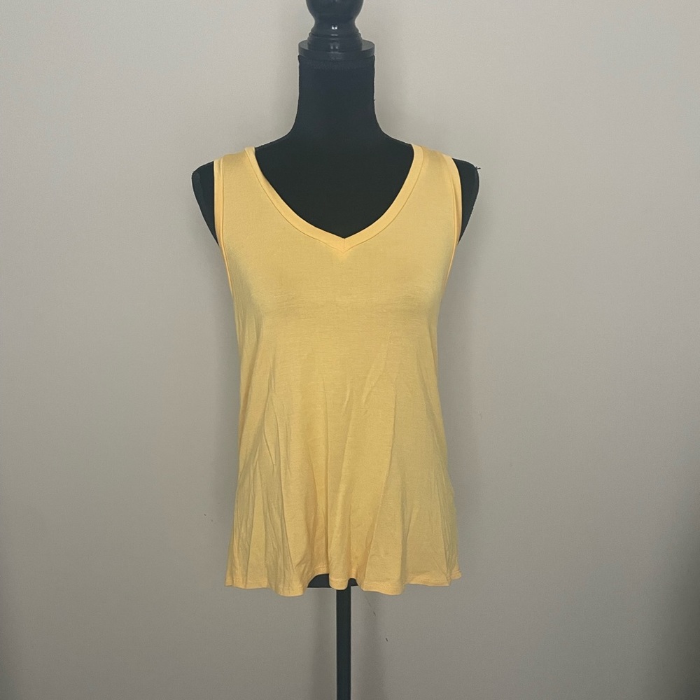 V-Neck Racerback Tank Top - Picture 3 of 6